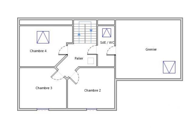 Maison - 102 m² - 5 pièces