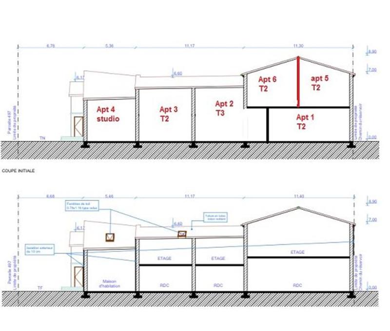 Immeuble - 250 m² - 12 pièces