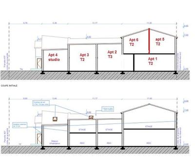 Immeuble - 250 m² - 12 pièces
