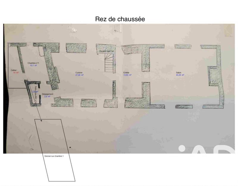 Maison de village - 183 m² - 7 pièces