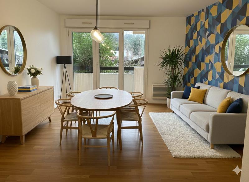 Appartement - 48 m² - 2 pièces