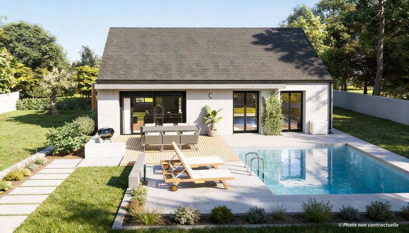 Maison - 87 m² - 5 pièces