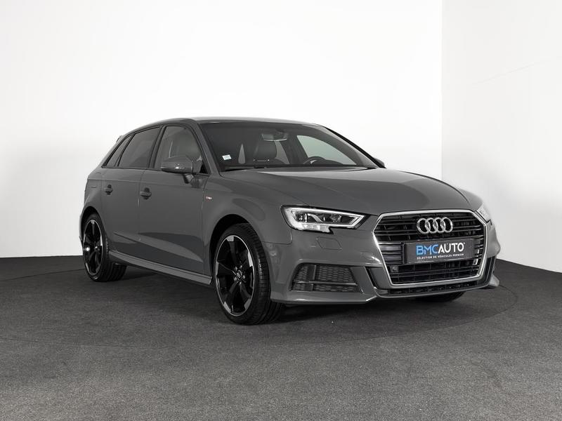 Audi A3 Sportback s-Line 35 Tdi 150ch s-Tronic Cuir Sport Chauff Carplay Gps Regul Clim Full Led 150