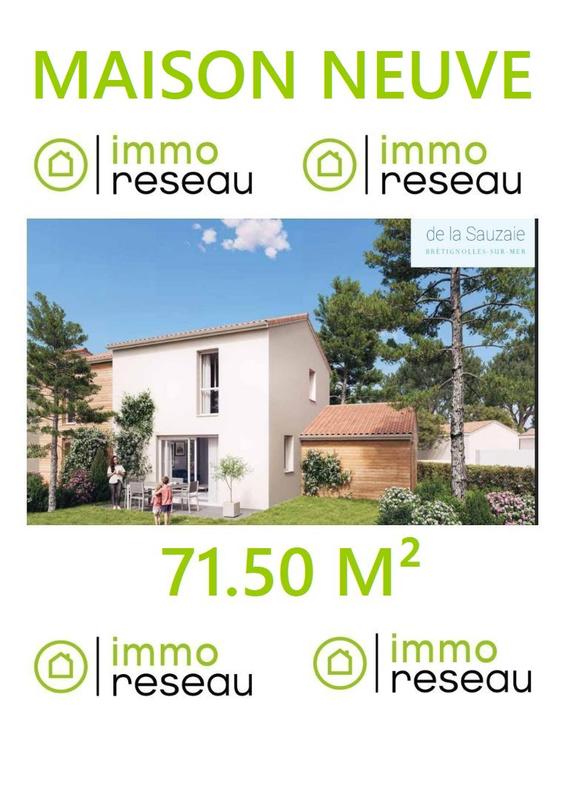 Maison - 72 m² - 3 pièces