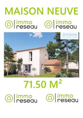 Maison - 72 m² - 3 pièces