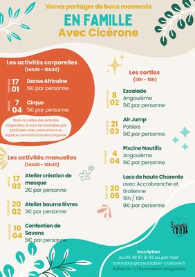 Activités manuelle en famille