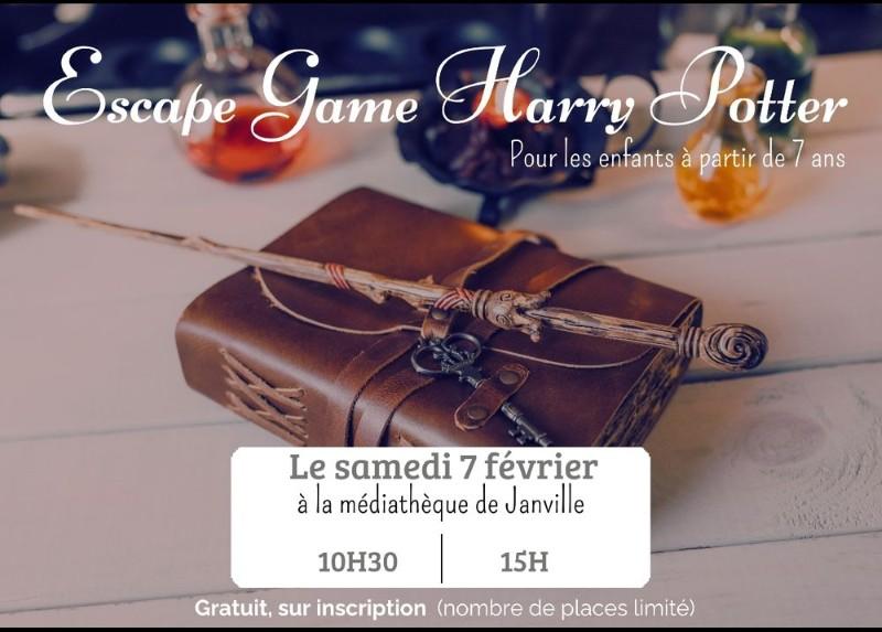 Escape game "Harry Potter à la médiathèque"
