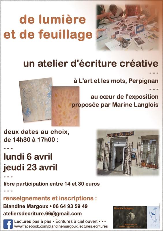De lumière et de feuillage • Atelier d'écriture créative
