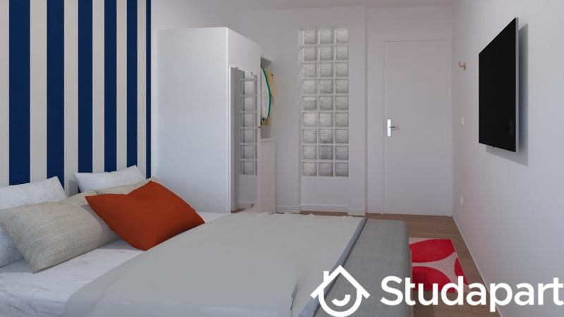 Chambre - 10 m² - 1 pièce