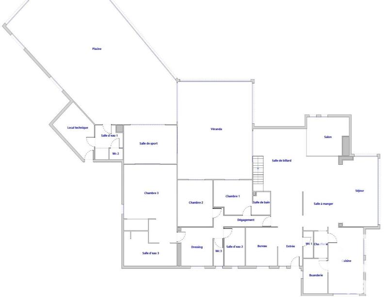 Maison de maîtres - 374 m² - 10 pièces