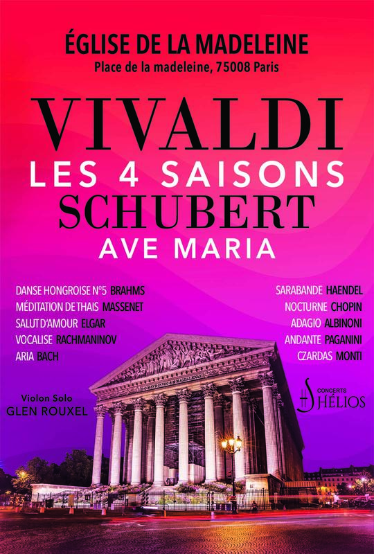 Les 4 Saisons de Vivaldi, Ave Maria et Célèbres Adagios