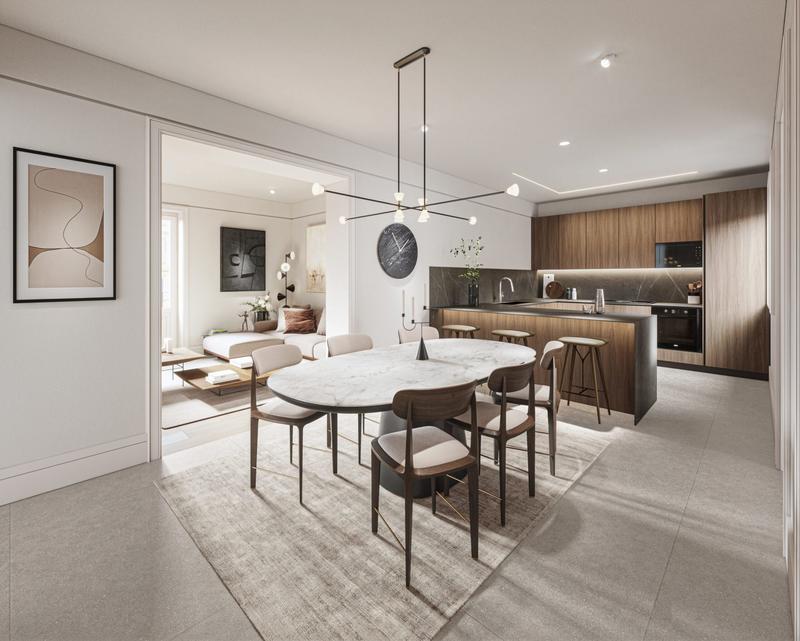 Appartement - 93 m² - 5 pièces