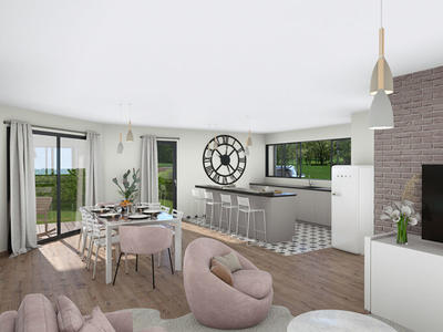 Maison - 92 m² - 5 pièces