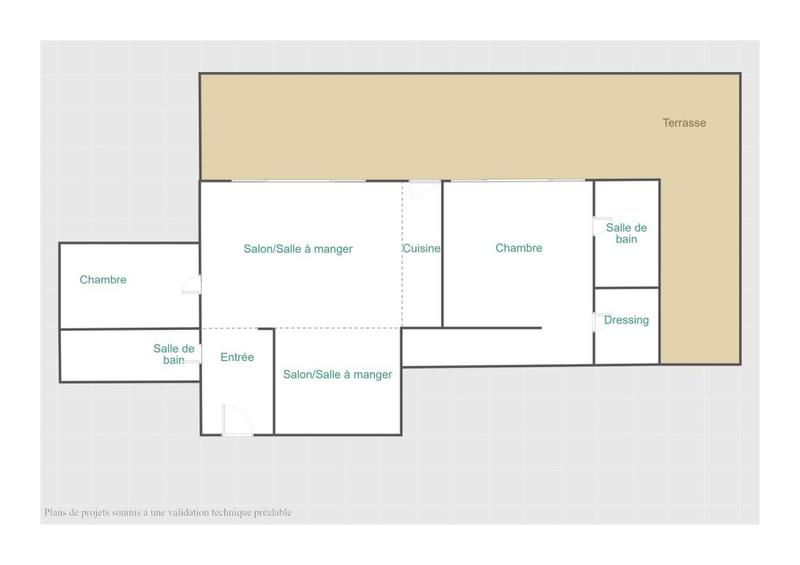 Appartement - 84 m² - 4 pièces