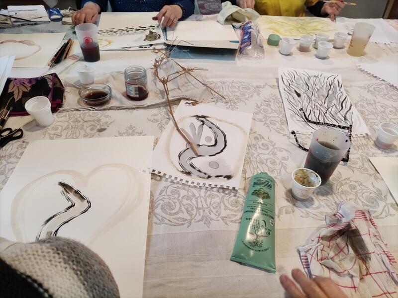 Stage d'art zen - "Zen et Créativité" au temple zen