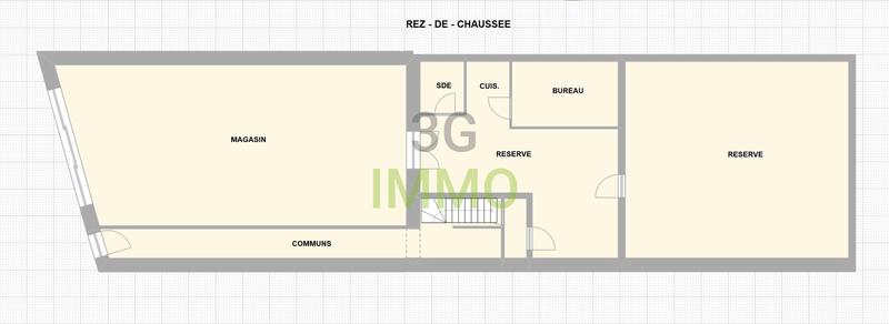 Immeuble - 458 m²