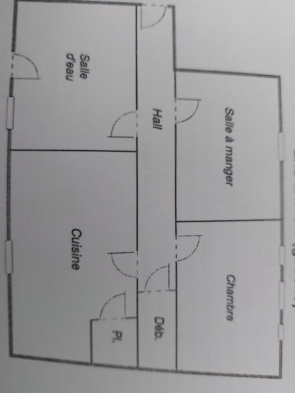 Appartement - 47 m² - 2 pièces