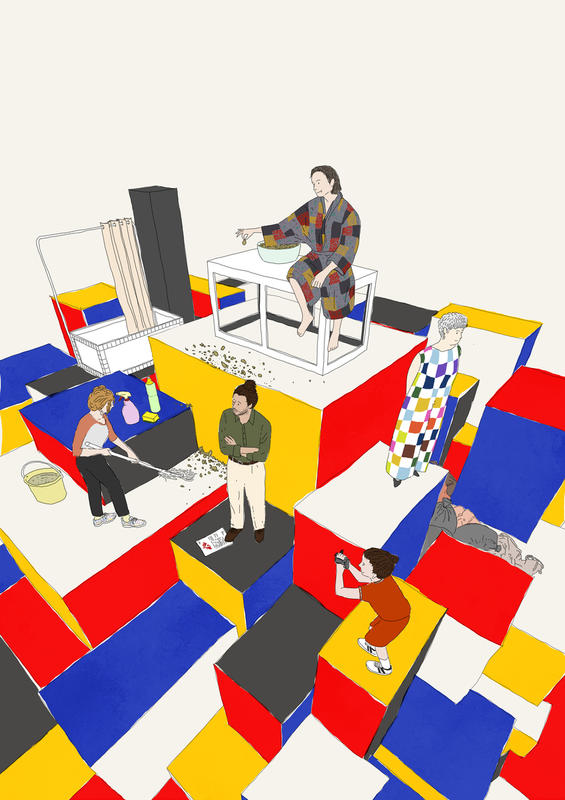 Pièces en plastique