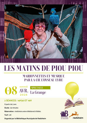 Spectacle : les Matins de Piou Piou