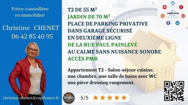 Appartement - 55 m² - 2 pièces