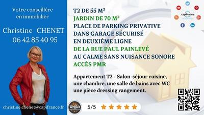 Appartement - 55 m² - 2 pièces