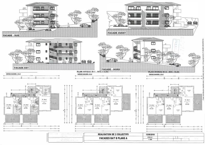 Appartement - 46 m² - 2 pièces