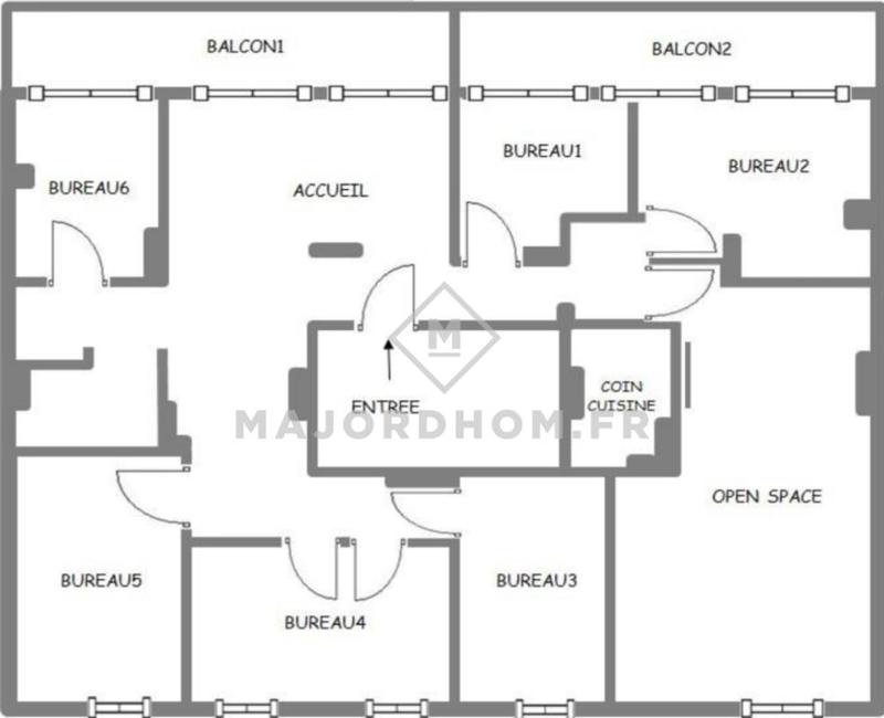 Appartement - 320 m² - 12 pièces