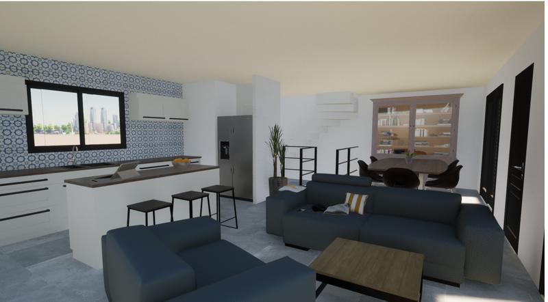 Maison - 100 m² - 4 pièces