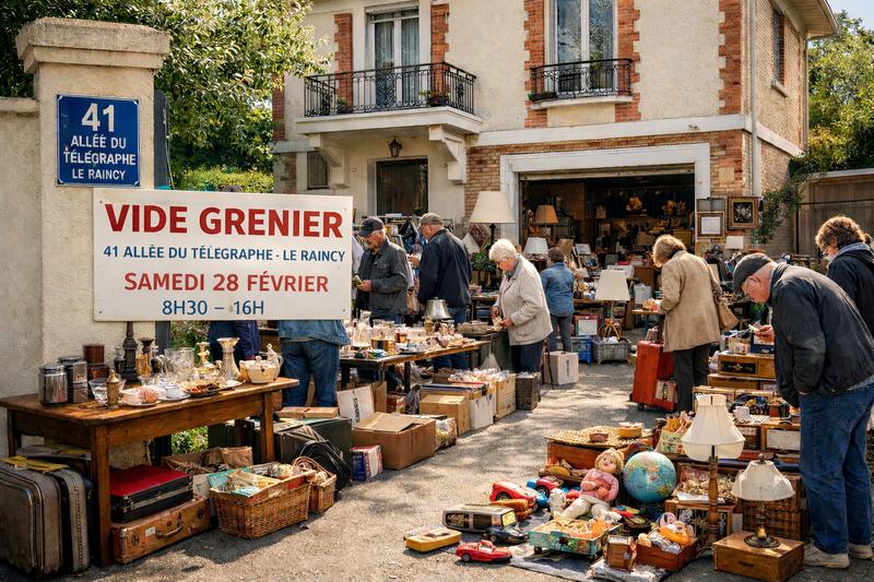 Vide maison au raincy