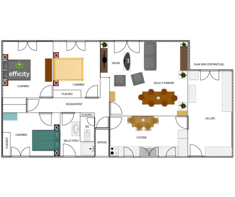 Pavillon - 74 m² - 4 pièces