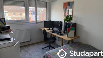 Chambre - 10 m² - 1 pièce