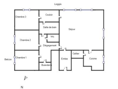 Appartement - 112 m² - 5 pièces