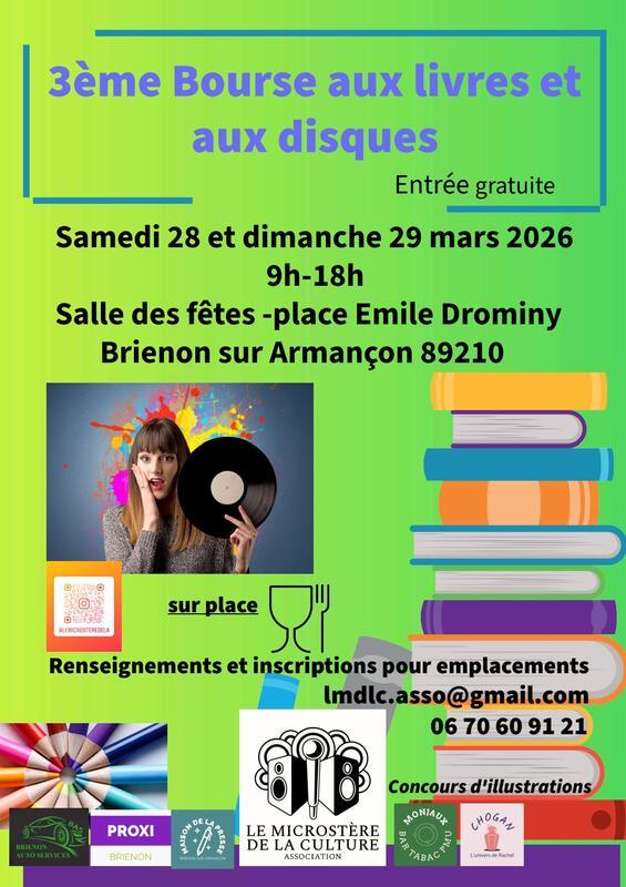 3ème bourse aux livres et aux disques