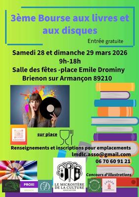 3ème bourse aux livres et aux disques