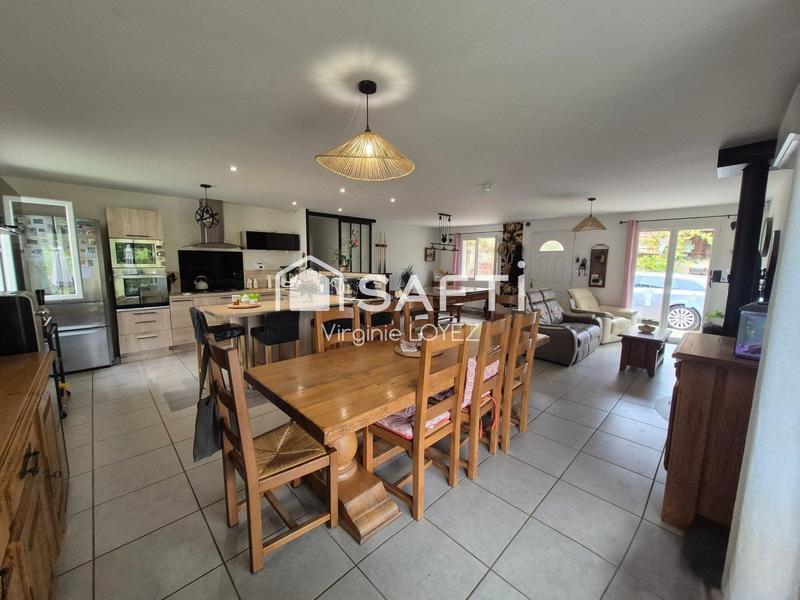 Maison - 118 m² - 5 pièces