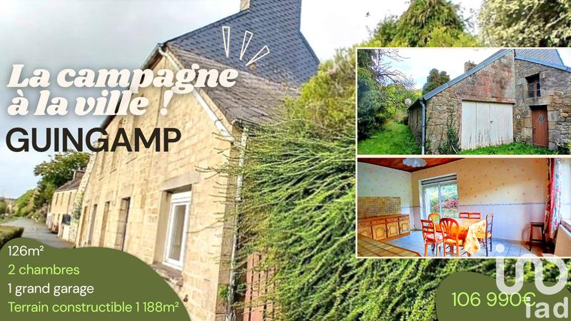 Maison de ville - 126 m² - 5 pièces