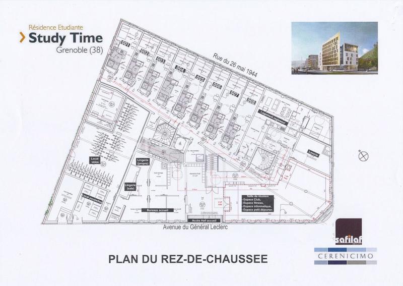 Studio - 19 m² - 1 pièce