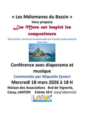 Conférence "Les mers ont inspirées les compositeurs"