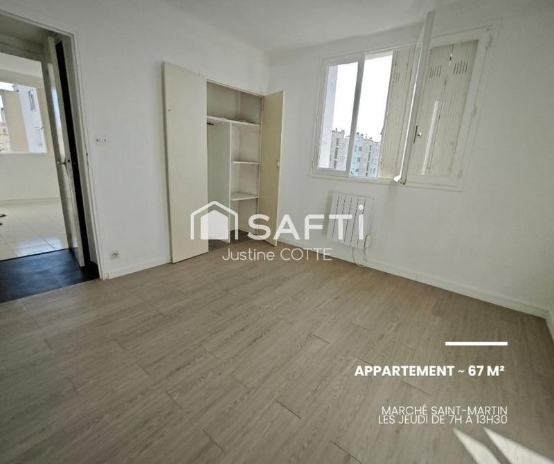 Appartement - 67 m² - 3 pièces