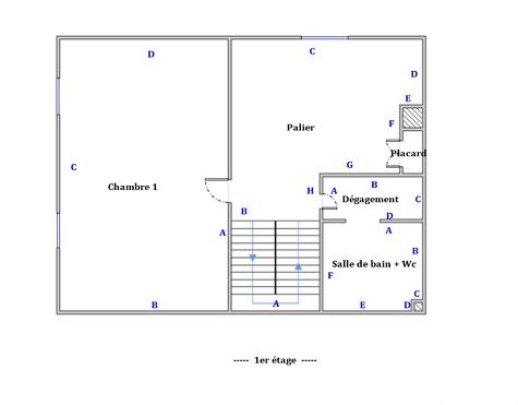 Maison - 80 m² - 3 pièces