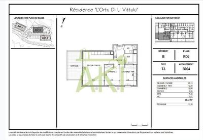 Appartement - 66 m² - 3 pièces