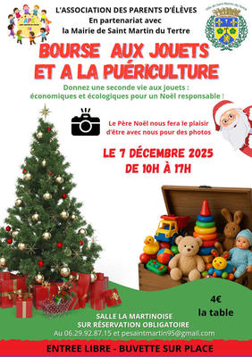 Bourse aux jouets et puériculture