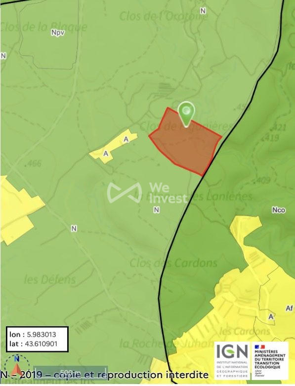 Terrain de loisirs - 130 342 m²