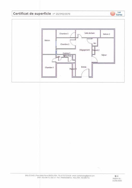 Appartement - 112 m² - 4 pièces