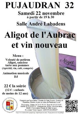 soirée vin nouveau et aligot