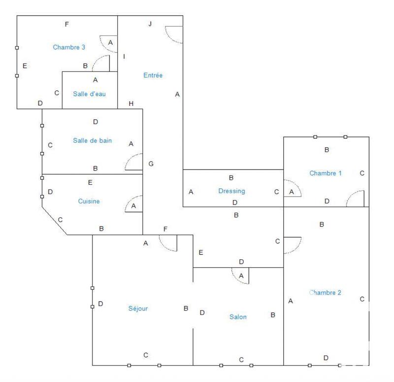 Appartement - 126 m² - 5 pièces