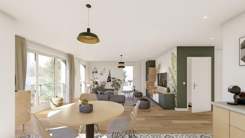 Appartement - 67 m² - 3 pièces