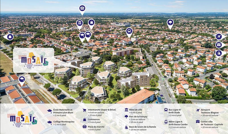 Appartement - 65 m² - 3 pièces