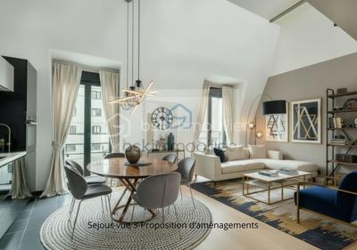 Duplex - 89 m² - 4 pièces