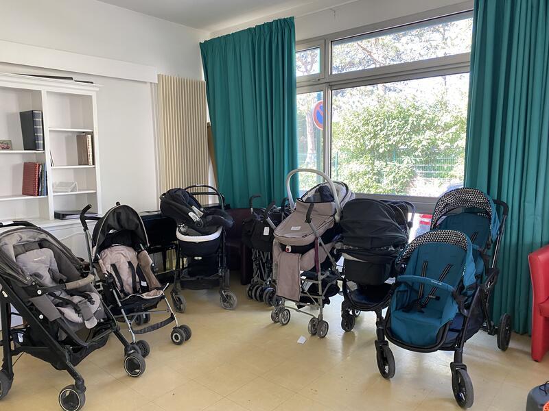 Bourse tout c’qui roule, jeux d’extérieur et puériculture